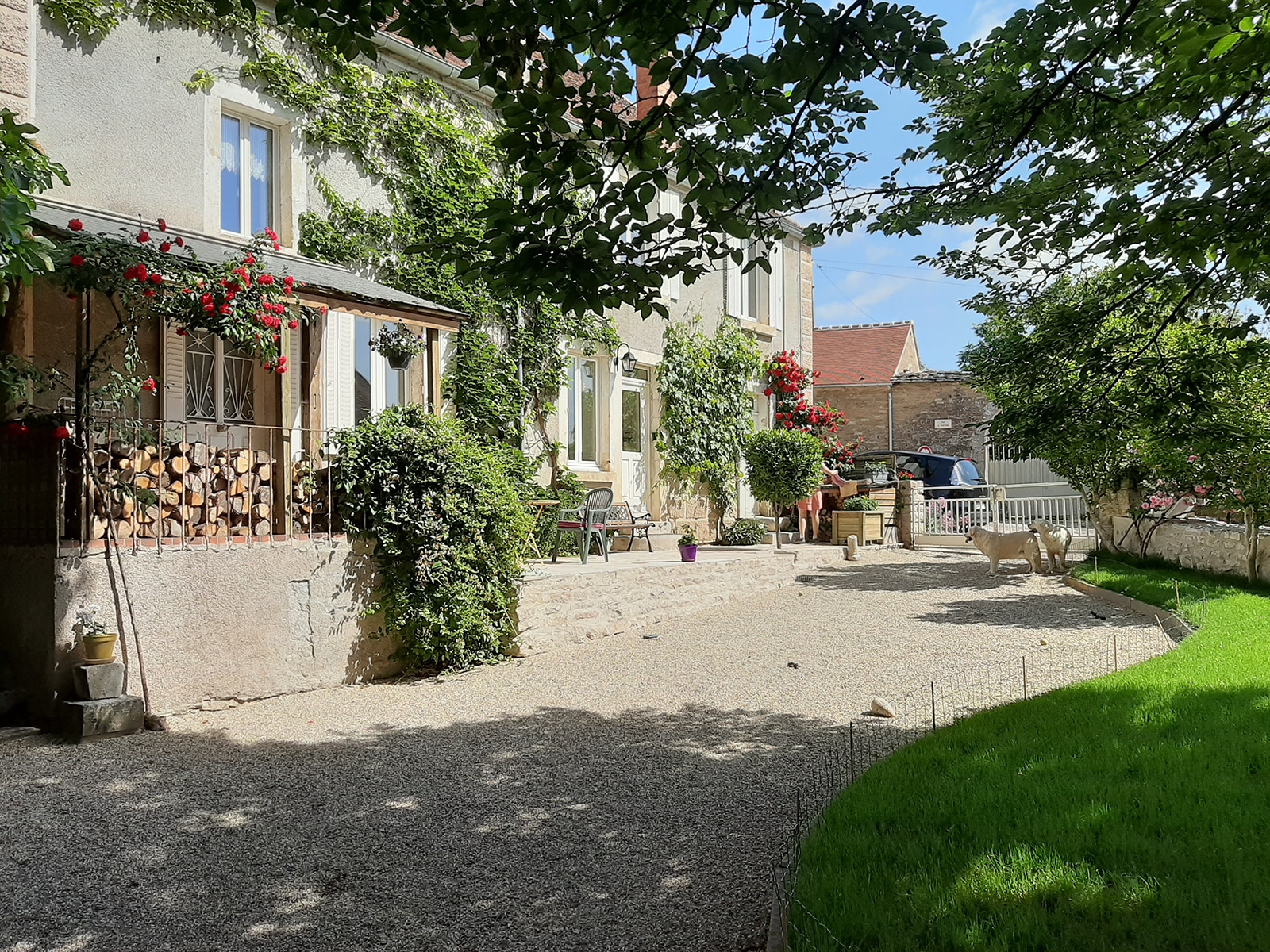 PROJET 2 APRES Aménagement de cour carrossable 4